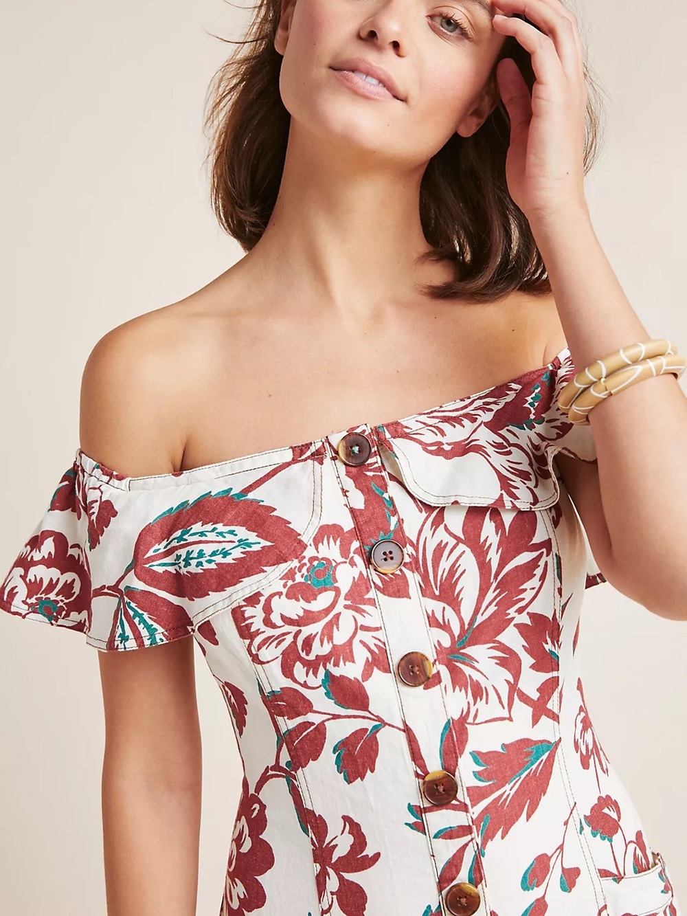 ANTHRO Oahu Midi Dress